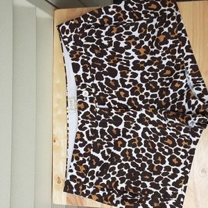 JCrew leapord  shorts 6